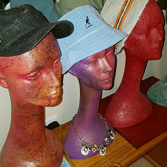 Resin/Hand Painted/Original Art! FOR Hats/Wigs main image 4